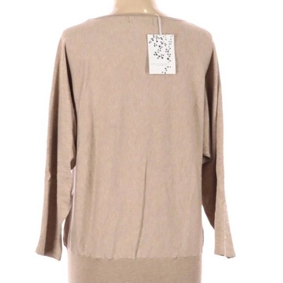 Carolyn Taylor Embellished Sweater NWT L - Picture 2 of 3